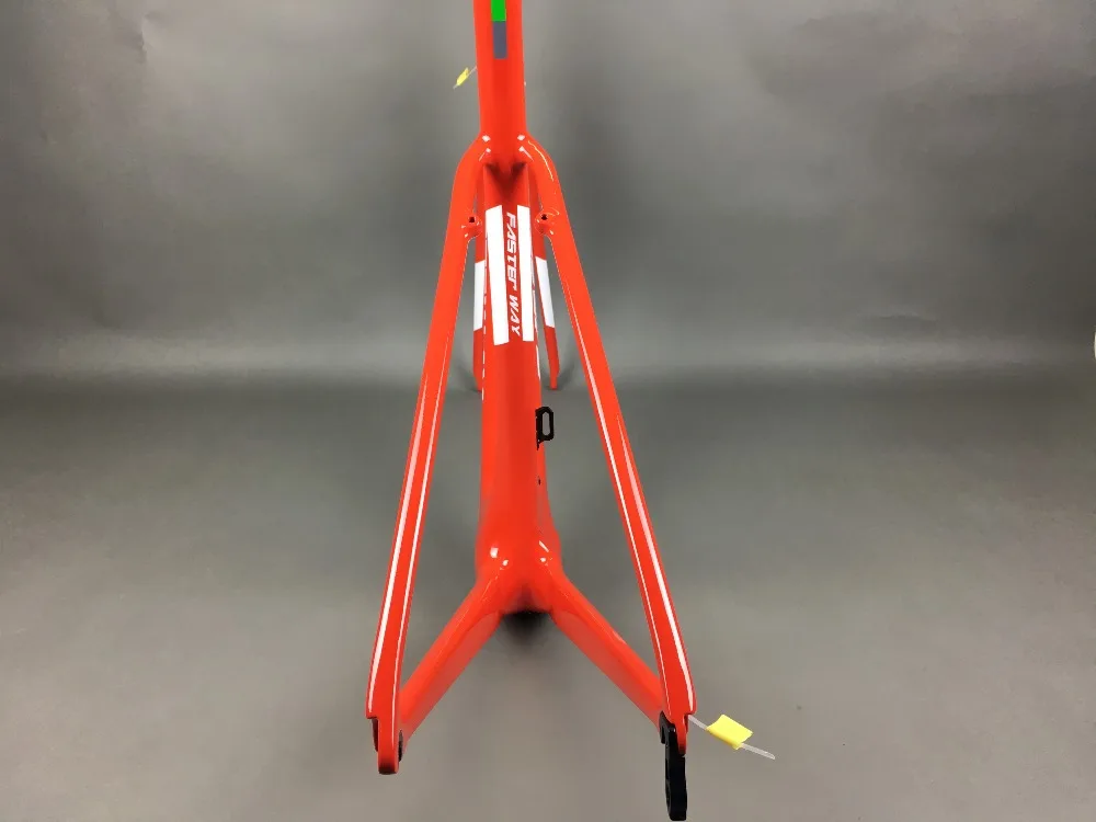 Best 2019 design super light FASTERWAY classic carbon road frameset D Brake carbon bike frame:Frameset+Seatpost+Fork+Clamp+Headset 89