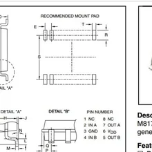 M81716FP Универсальный драйвер 24 Вольт/+ 0.8A/-0.6A новые оригинальные товары