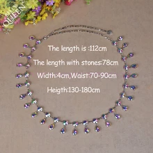 Старший танец живота аксессуары камни Мастер танец живота пояс для женщин танец живота хип-шарф 11