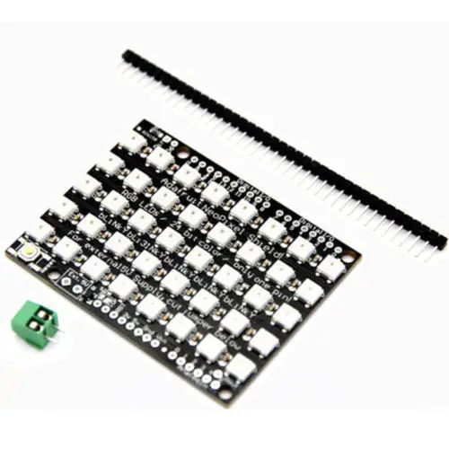 

8x5 40 LED Matrix 5050 RGB WS2812 LED Full-Color Driver Board