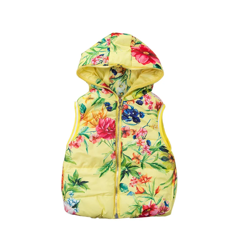 2018 New Fashion Girl Vest Children's Clothing Outerwear Girls Vests