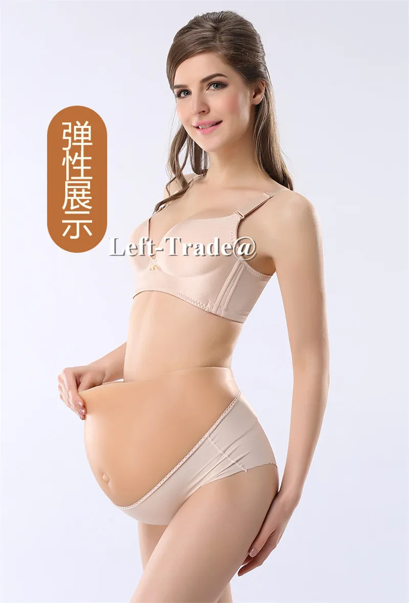 Silicone Breast Forms Pregnancy Belly Pregnant Crossdresser Drag Trans Fake Boob 