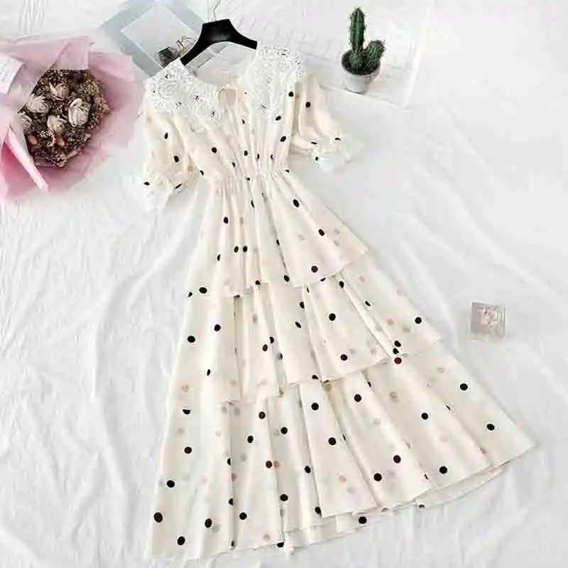 Korean summer dress 2019 Clearance