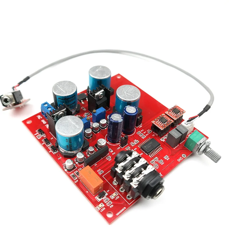 

TPA6120A2 Hi-Fi Headphone Amplifier Fever Audio Earphone Amp OP275 Preamplifier OP AMP With volume control