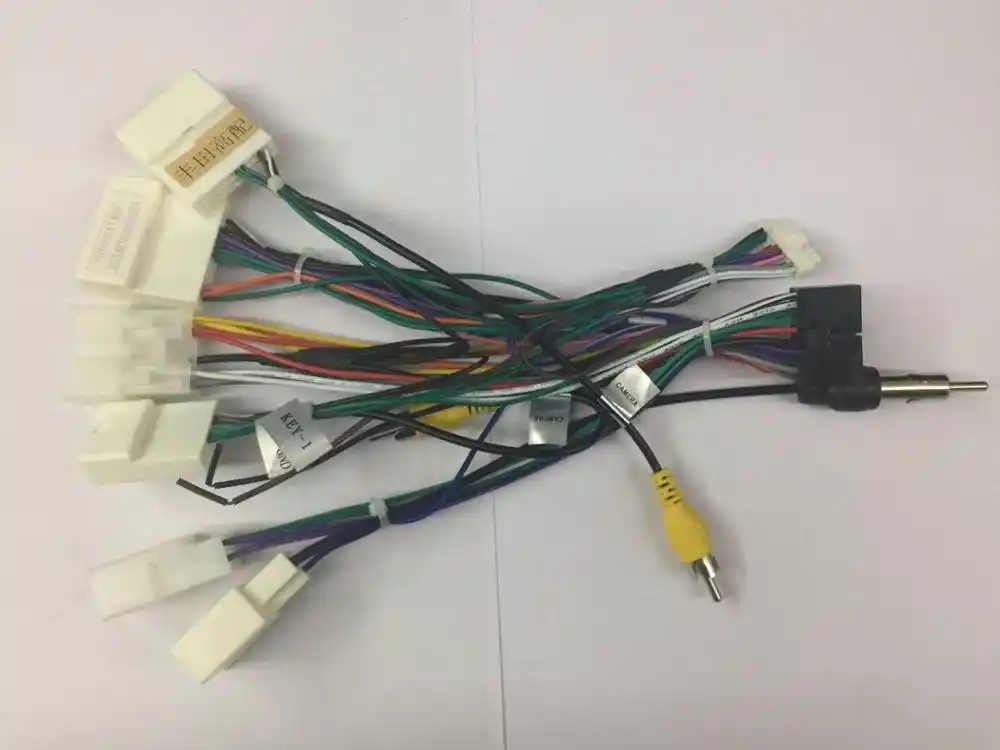 Universal Iso Wire Harness Female Adapter Connector Cable