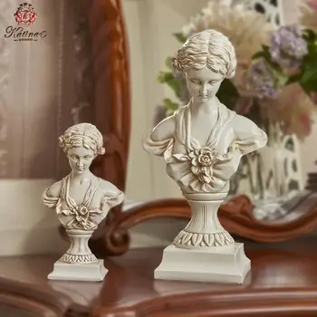 

People resin ornaments European creative art sculpture Venus Girls Avatar retro nostalgia Home Decorations
