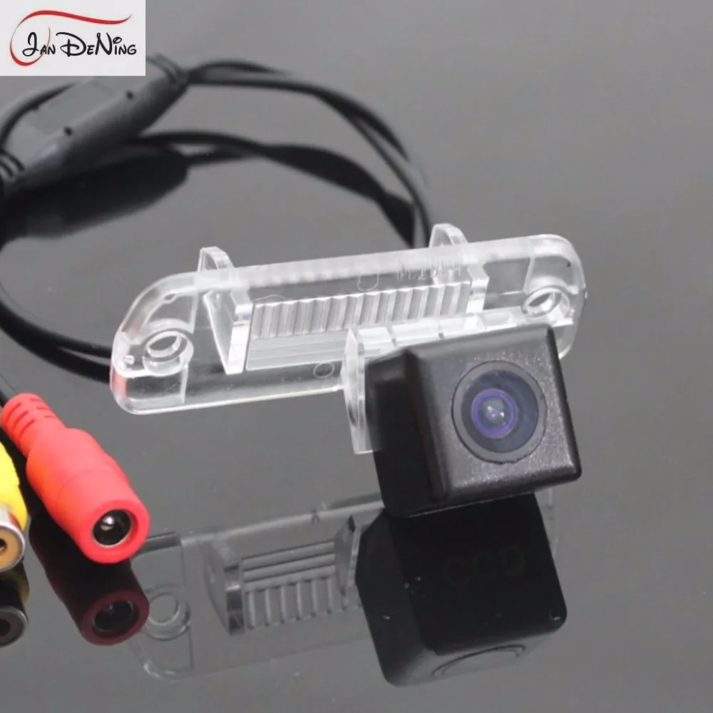 

JanDeNing HD CCD Car Rear View Backup Reverse Camera/License Plate Light OEM For Mercedes Benz ML350 300 250 /ML63 AMG 2012-2015