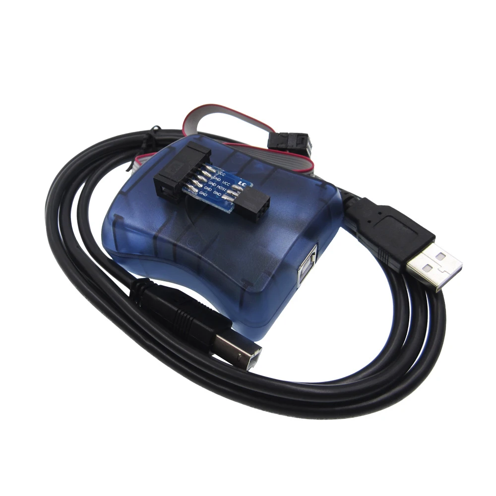 1PCS AVRISP Atmel STK500 AVR programmer USB Atmaga Attiny + 6 Pin Adapter Board 1PCS AVRISP Atmel STK500 AVR programmer USB Atmaga Attiny + 6 Pin Adapter Board