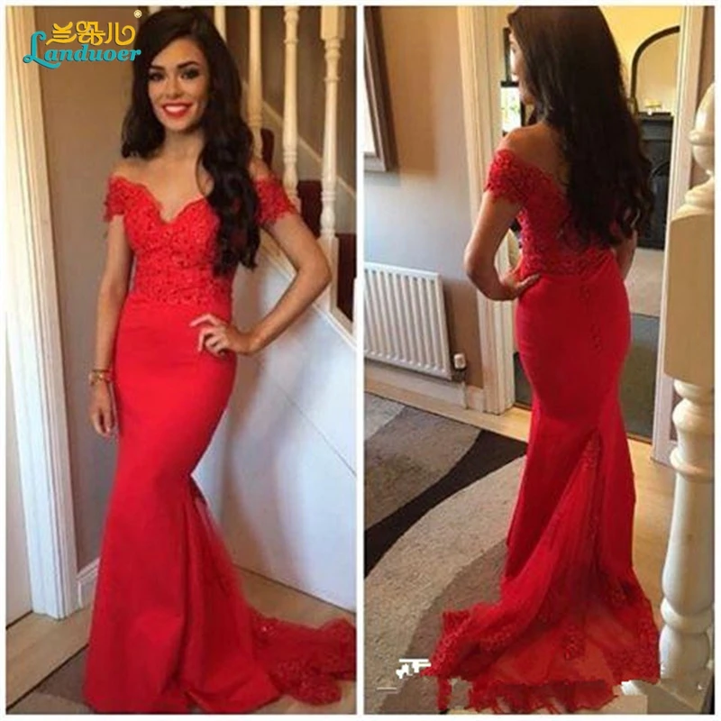 primavera Inodoro Jirafa Sirena Vestidos Fiesta 2017 Vestidos De Fiesta V cuello Rojo Vestido de  Fiesta Apliques satinado Vestido de Fiesta Moda de Baile Vestidos de  Noche|prom dresses 2017|mermaid prom dressred prom dress - AliExpress