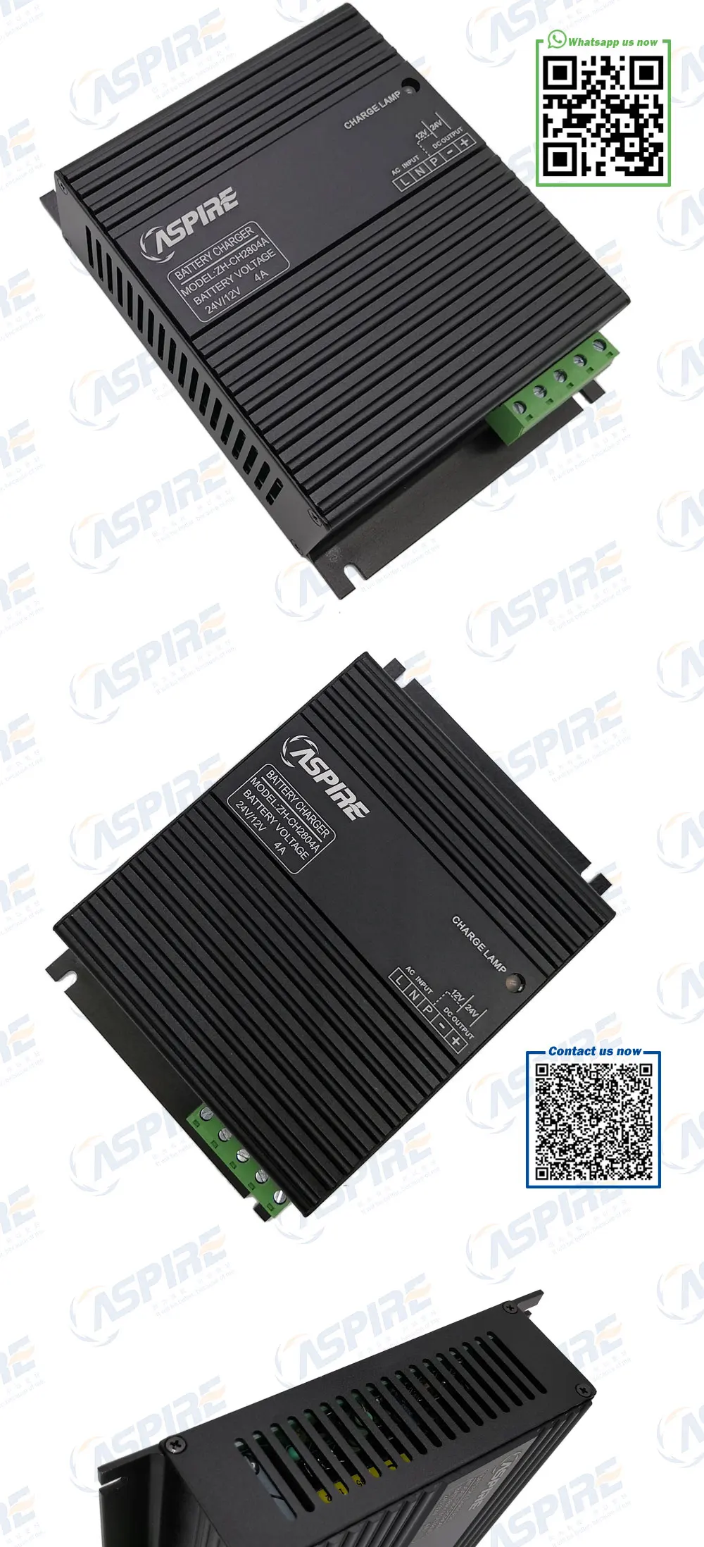 12 v 24 v aspire dínamo genset