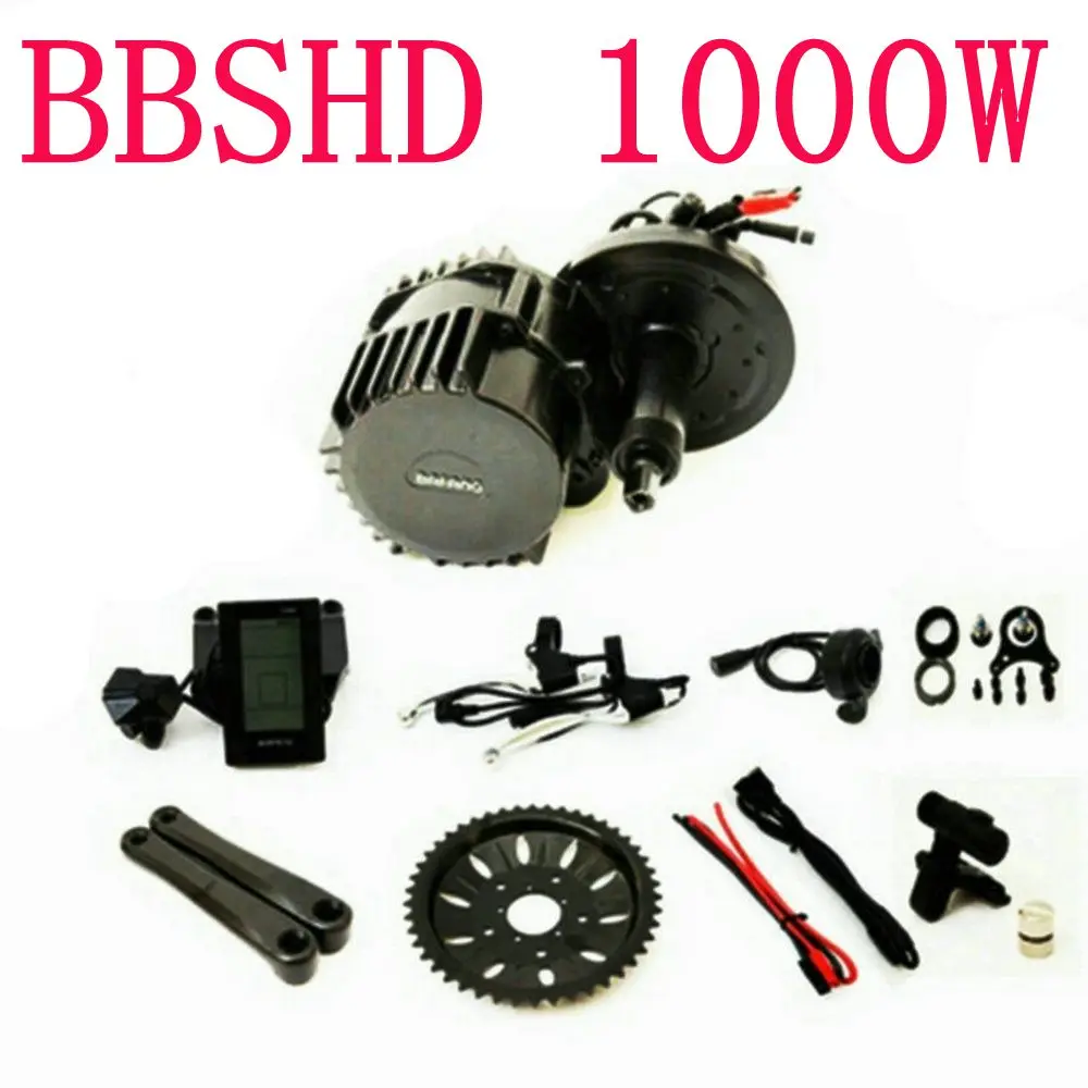 Новая версия Bafang 8Fun BBSHD Середина привода мотора комплект 48V 1000W Ebike наборы C965 ЖК