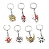 J Store Anime llavero del Anime Fairy Tail Metal blanqueador llavero aleación máscara colgante figura de llavero Cosplay Chaveiros ► Foto 1/6