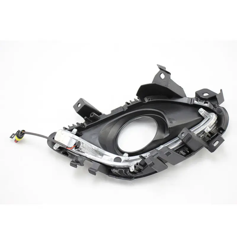 Пара белых дневных ходовых противотуманных фар DRL для Mazda Atenza 6