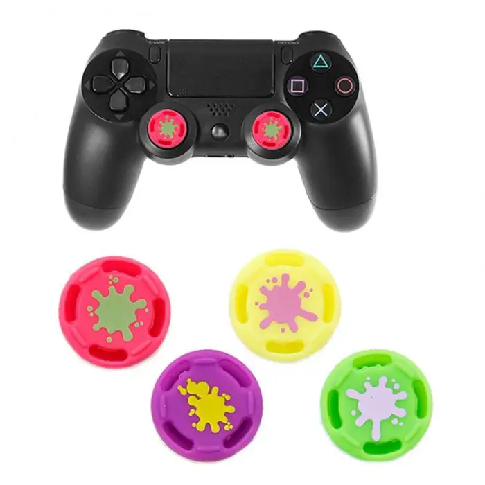 1/2 пара замена силиконовый Thumbsticks джойстик Кепки Крышка для PS3 PS4 xbox одним переключателем Pro GDeals