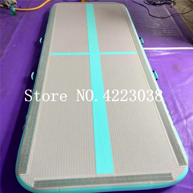 

Free Shipping 3*1*0.1m,4*1*0.1m,5*1*0.1m,Inflatable Gymnastics Airtrack Floor Tumbling Air Track For Kids Free One Pump