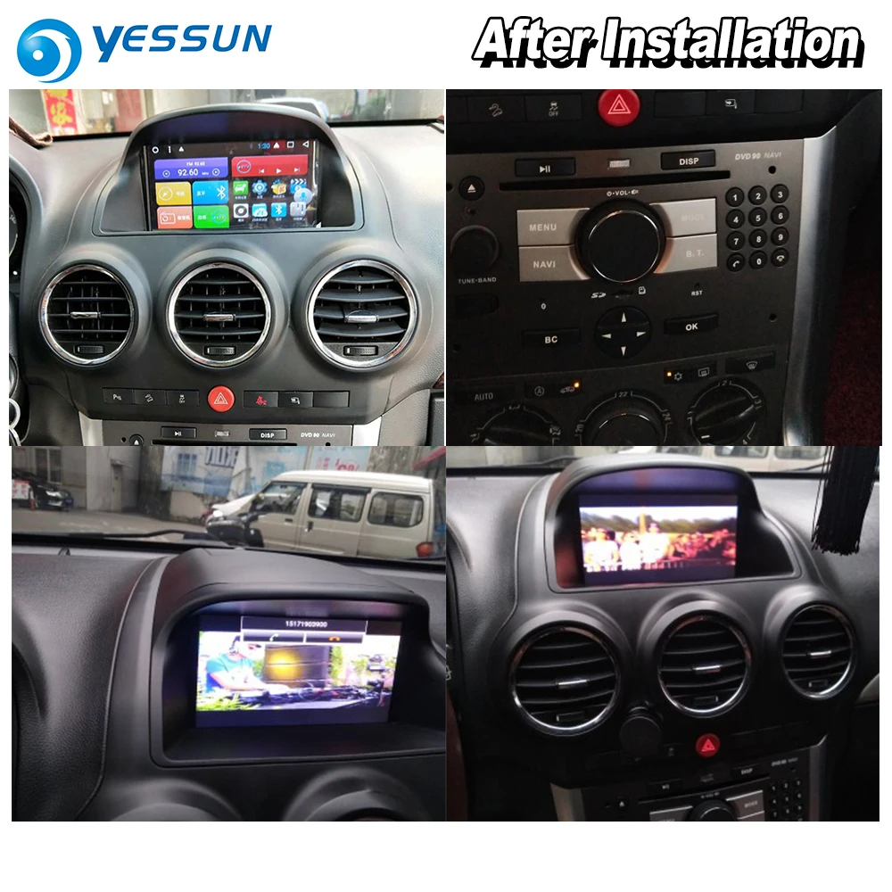 YESSUN для Opel Antara 2008~ 2013 автомобиль Android Carplay gps Navi карты навигации плеер Радио стерео Мультимедиа HD экран без CD DVD