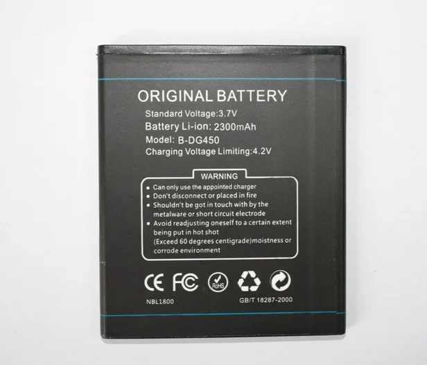 ALLCCX high quality mobile phone battery B DG450 for
