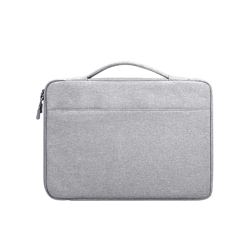 13,3 14,1 15,6 дюймов чехол для ноутбука сумка для ноутбука мульти-функциональный ноутбук рукав сумка для переноски для Macbook samsung Dell hp - Цвет: Grey
