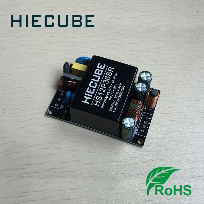 

AC-DC power module 12V3A 220V to 12V DEMO band EMC filter small volume