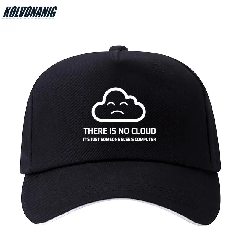

Black Women Men's Sun Caps High Quality Casual Hats There Is No Cloud Printed Baseball Cap Adjustable Cotton Unisex Vintage Caps