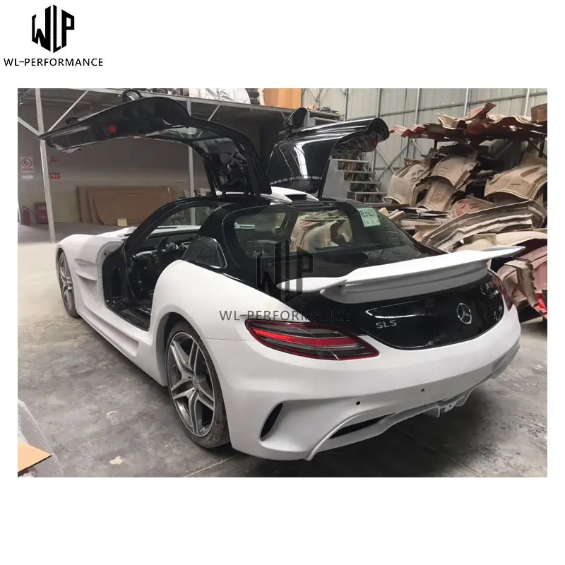 奔驰SLS AMG R197 Black MISHA 宽体大包围套件 6