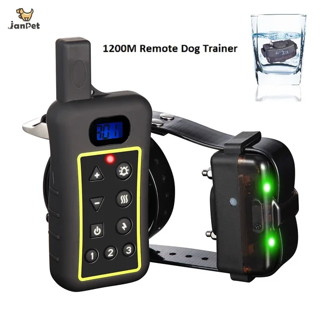 1200M Hunting Dog Shock Collar Training Anti Bark Collar With Remote