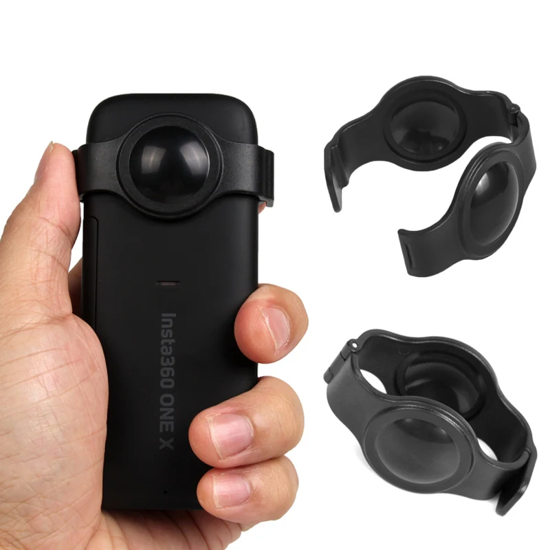 Крышка объектива рыбий глаз для Insta360 One x Защитная пленка экрана камеры Insta 360