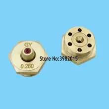 WEDM части алмазной Рубиновой направляющей сопла 0,26 мм для средней скорости WEDM проволочной резки