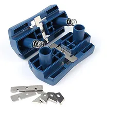 1 Набор ПВХ синий двойной кромкооблицовочная машина для дерева кромкооблицовочная машина ручная обрезная деревообрабатывающая Столярный инструмент Аппаратные средства