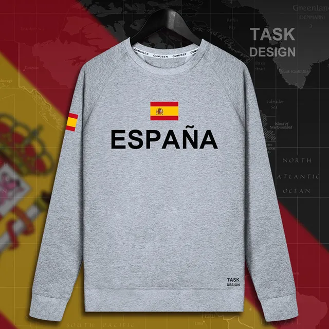 Kingdom of Spain Espana ESP Spanish Spaniard mens hoodie pullovers hoodies men sweatshirt thin