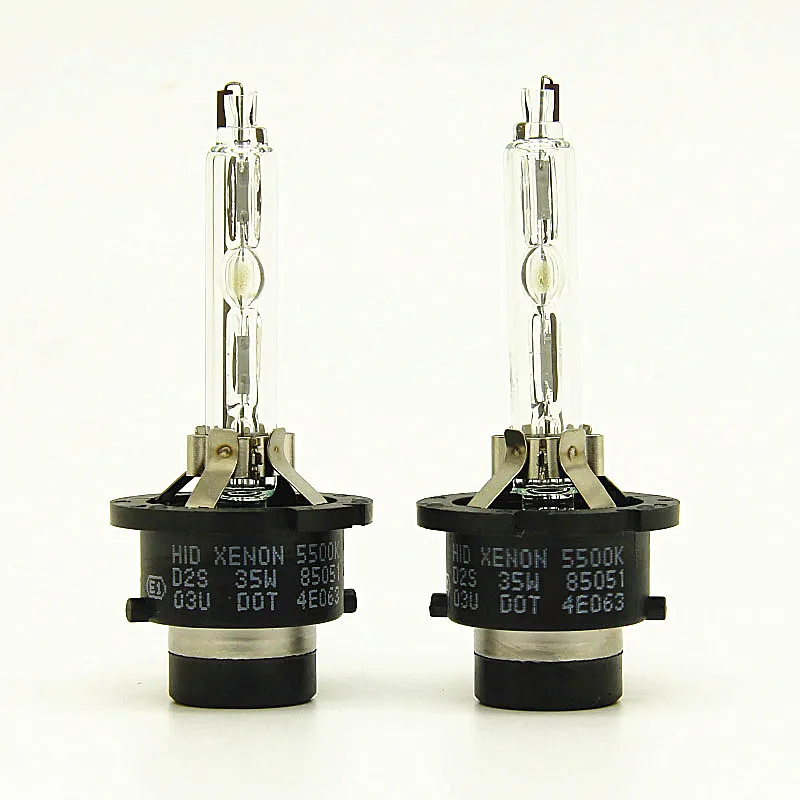 AFAECAR 2pcs 35W HID Xenon Light Lamp D2S 5500k 6500k D2S BULB