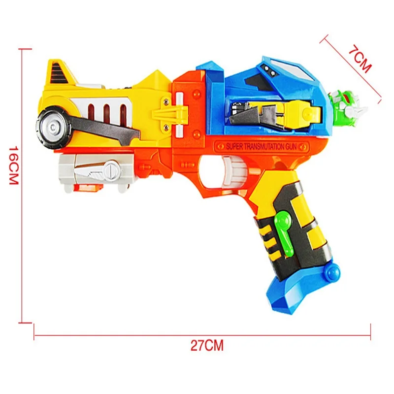 Transform Deformable Robot Toys&Soft Bullet Plastic Gun  Free Gift  Bullets Target Guns For Child Outdoors Toy