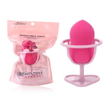 Девушки конфеты цвет большая форма тыквы спонж для нанесения bb-крема инструменты для макияжа Многофункциональный косметический спонж с мягкая косметичка случайный цвет