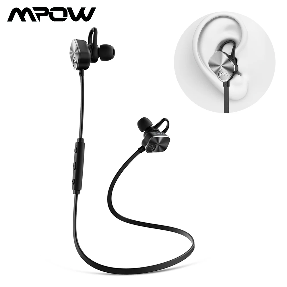 Обновленная версия Mpow MBH29 Bluetooth 4 1 Наушники Беспроводные спортивные наушники