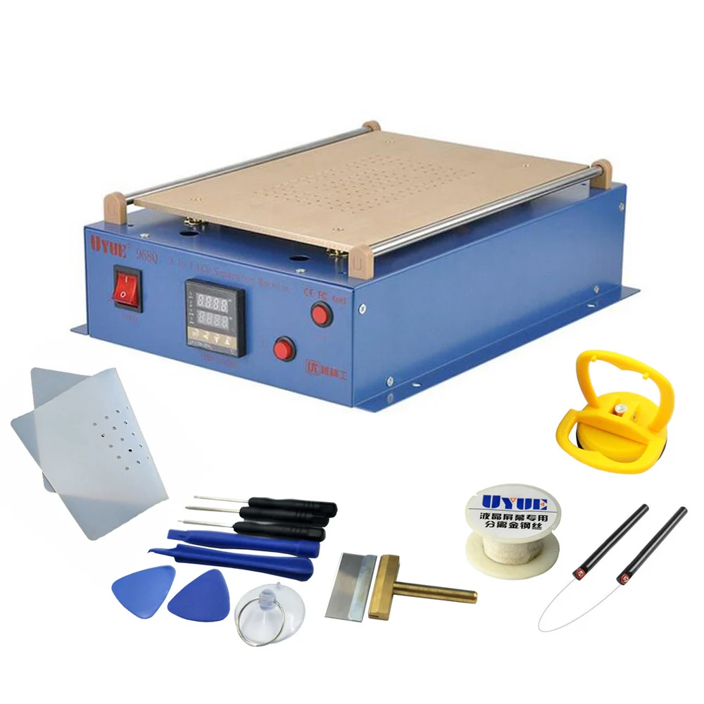 

UYUE 968Q High Quaility 14 Inches LCD Separator Built-in Vacuum Pump Screen Separating Machine Screen Repair Machine For IPhone