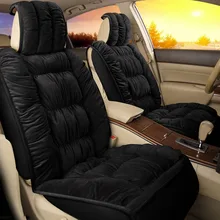 

1PC Winter Car Seat Covers Universal Plush Cushion Cover Car Seat Protector Keep Warm Non-slip Seat Cover