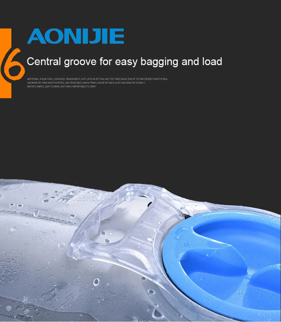 AONIJIE 1.5L 2.5L Велоспорт гидратация водонепроницаемый рюкзак для активного отдыха Спорт рот водный Пузырь Мешок Кемпинг Туризм альпинистское снаряжение для бега