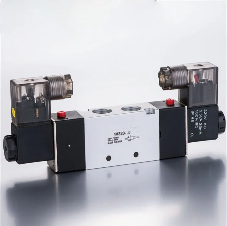 4V320-08 AIRAC solenoid valve electromagnetic pneumatic component air tools 4V series | Обустройство дома