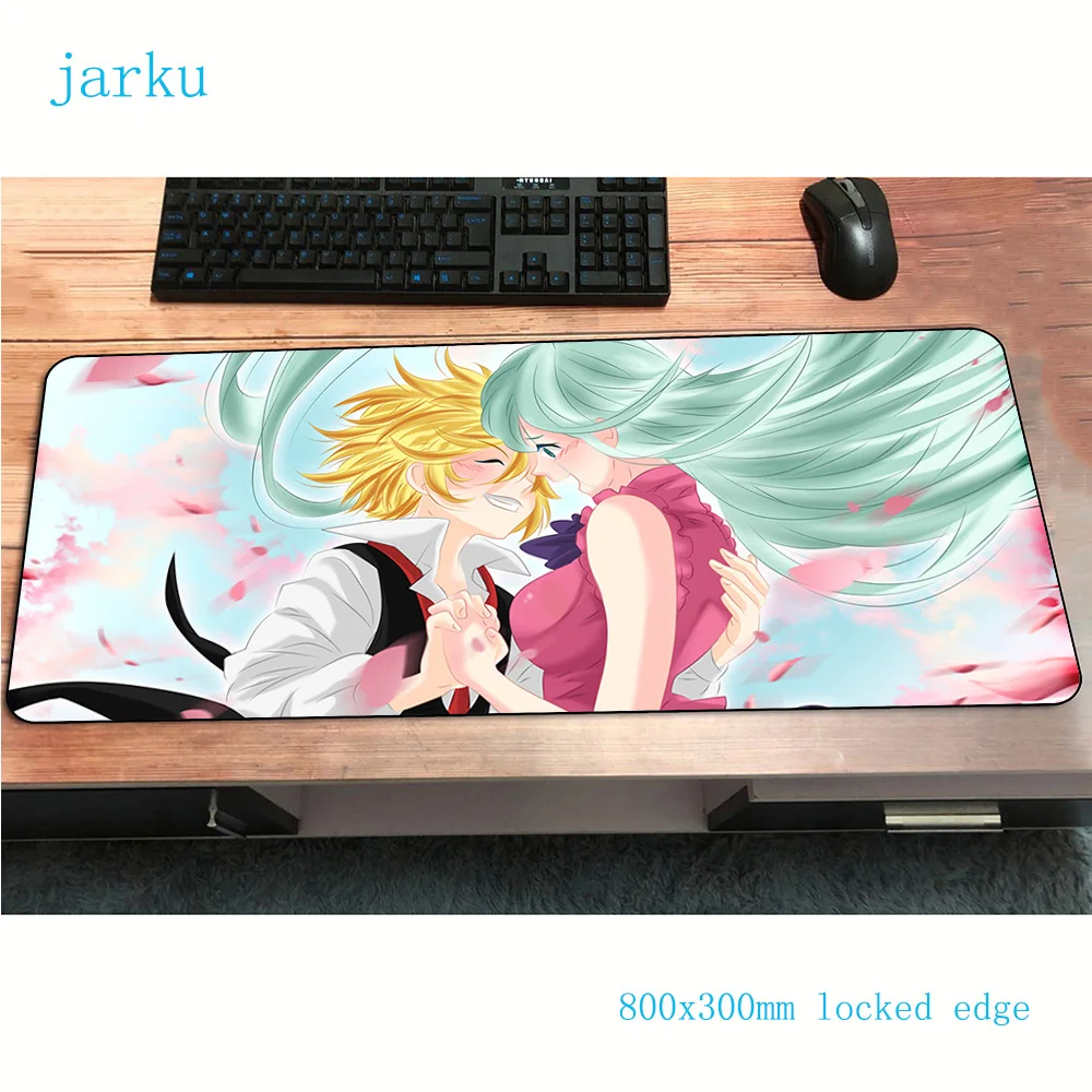 Коврики nanatsu no taizai 800x300x3 мм игровой коврик для мыши под заказ большой с