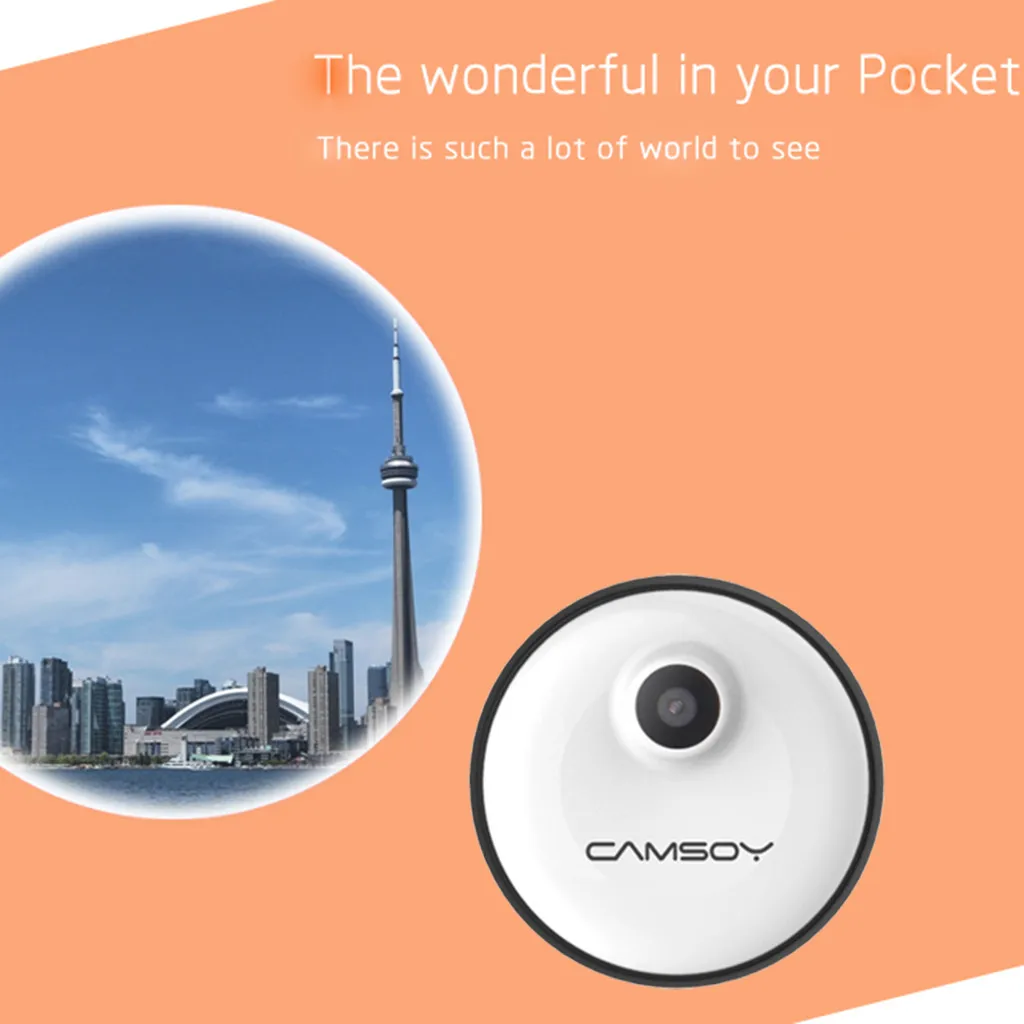 Camsoy M1IP мини Камера Wi-Fi Беспроводной P2P дистанционного Управление Ночное видение видеокамера