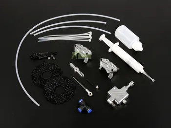 

Front Wheel Hydraulic Disc Brake Set Fit for 1/5 HPI ROVAN KM BAJA 5B SS