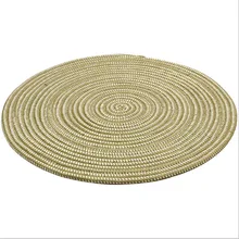 Современные ручные тканые коврики прочные машинные моющиеся утолщаются круглый коврик и ковер для гостиной/спальни/детской комнаты/кухни