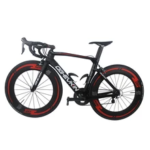 OG-EVK New Arrival 700C 22 speed Carbon Road Bike Complete Bicycles UD 53-39T Glossy/Matt Powerway R36 BB386 SHIMAN0 R8000 6800