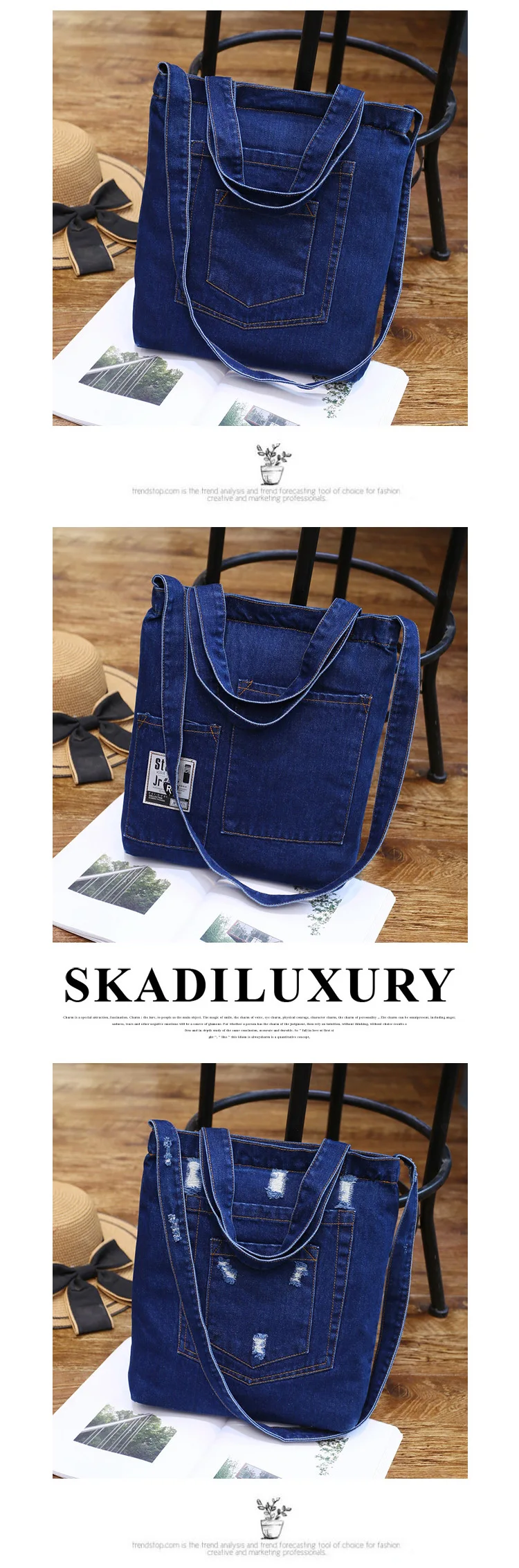 Новая модная женская джинсовая сумка на плечо, сумка в ковбойском стиле, женская сумка для покупок, женские рваные джинсы, дизайнерская школьная сумка для книг, повседневная сумка