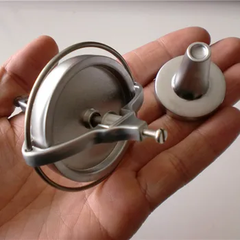 

Metal mechanical gyroscope physics teaching props anti-gravity phenomenon to explain gyroscope gyro toys