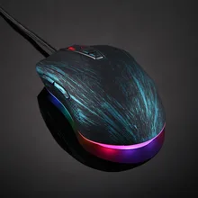 USB Проводная игровая оптическая мышь 5000 dpi светодиодный с подсветкой 7 клавиш мыши для компьютера, ноутбука, ПК GDeals