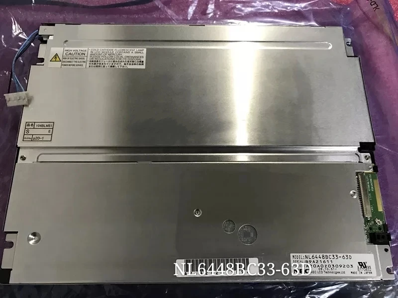10.4inch LCD Display Screen Panel NL6448BC33-63D NL6448BC33 63D