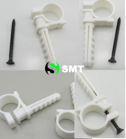 free shipping 50pcs/lots 25mm diameter hose Insulated Clamps P Clamp