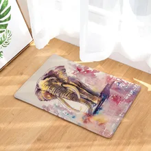 CAMMITEVER, рисунок слона, цветные свинцовые белила, водостойкий ковер, Противоскользящий коврик для ванной, мягкий детский игровой коврик