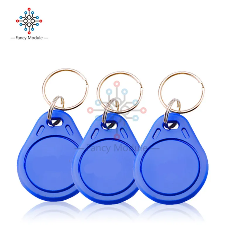 

5PCS UID IC Card Changeable Writable Keyfobs Key Tags M1 13.56Mhz Rfid NFC Keyfobs Block 0 Sector Writable Multi Color Optional